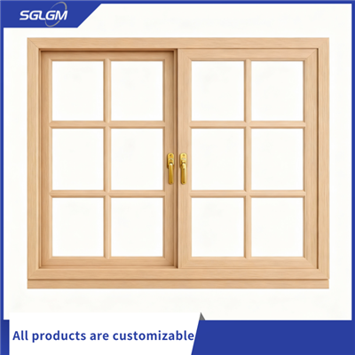 Yog'ochli plastik kompozit derazalar